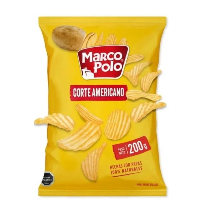 Papas Fritas Corte Americano 200 g Marco Polo