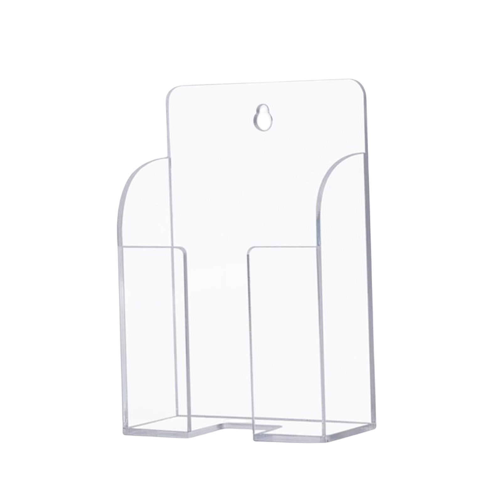 Bothyi - Soporte De Control Remoto Contenedor De Montaje En Pared Mesita De Noche Acrílico Para Sofá Hogar