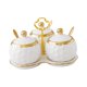 thumbnail image 4 of Tarros De Cerámica Para Especias, Tarros De Condimentos Para Restaurantes, Mostrador De Cocina De Azúcar, Color Blanco, 3 Uds., 4 of 5