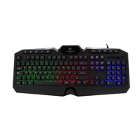 Monster Games - Teclado Gamer Usb Rgb Negro Onset