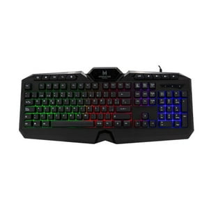Monster Games - Teclado Gamer Usb Rgb Negro Onset
