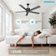 thumbnail image 2 of Ventilador de techo Obabala de 132 cm, 6 velocidades, motor DC, control remoto, 2 of 8