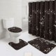 thumbnail image 1 of Set Juego De Baño 4 Piezas Con Cortina Deco Hogar Completo, 1 of 5