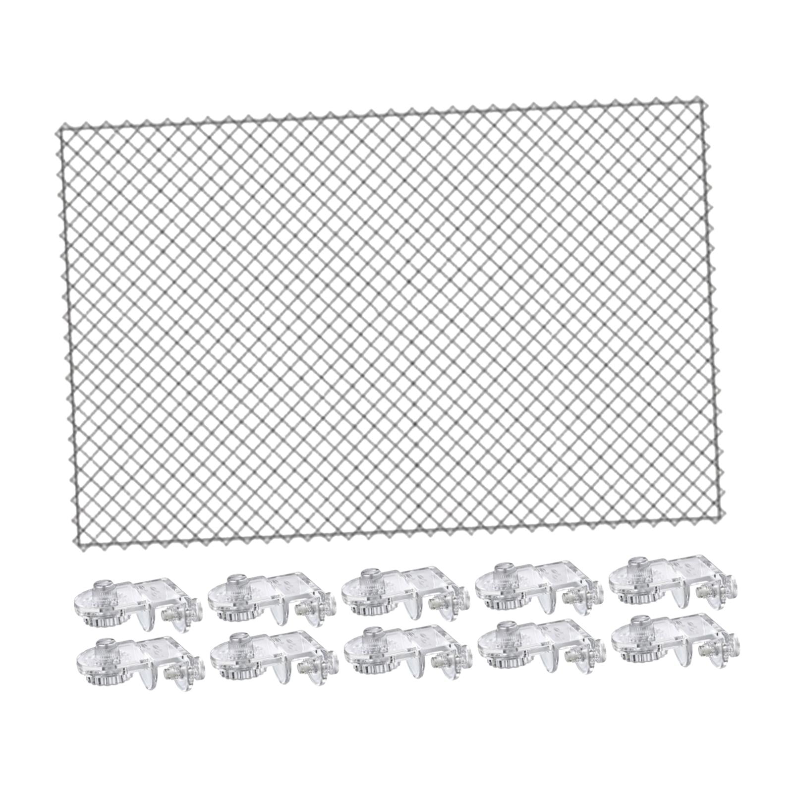 Pantalla De Acuario Net Jump Guard Reemplazo Portátil DIY Pantalla De Acuario 80x106cm