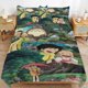 thumbnail image 1 of x438 My Neighbor Totoro Bed Duvet Cover Microfiber Bedding Sets 3D Printed Lightweight 3 Piece Comforter Sets, 1 Duvet Cover And 2 Pillow Shams for Kids Boys Girls 90"x90" jn438, 1 of 5