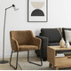 thumbnail image 3 of Pack 2 Poltronas Sitiales Leah Asiento Cuero Sintetito Con Base Negra, 3 of 3