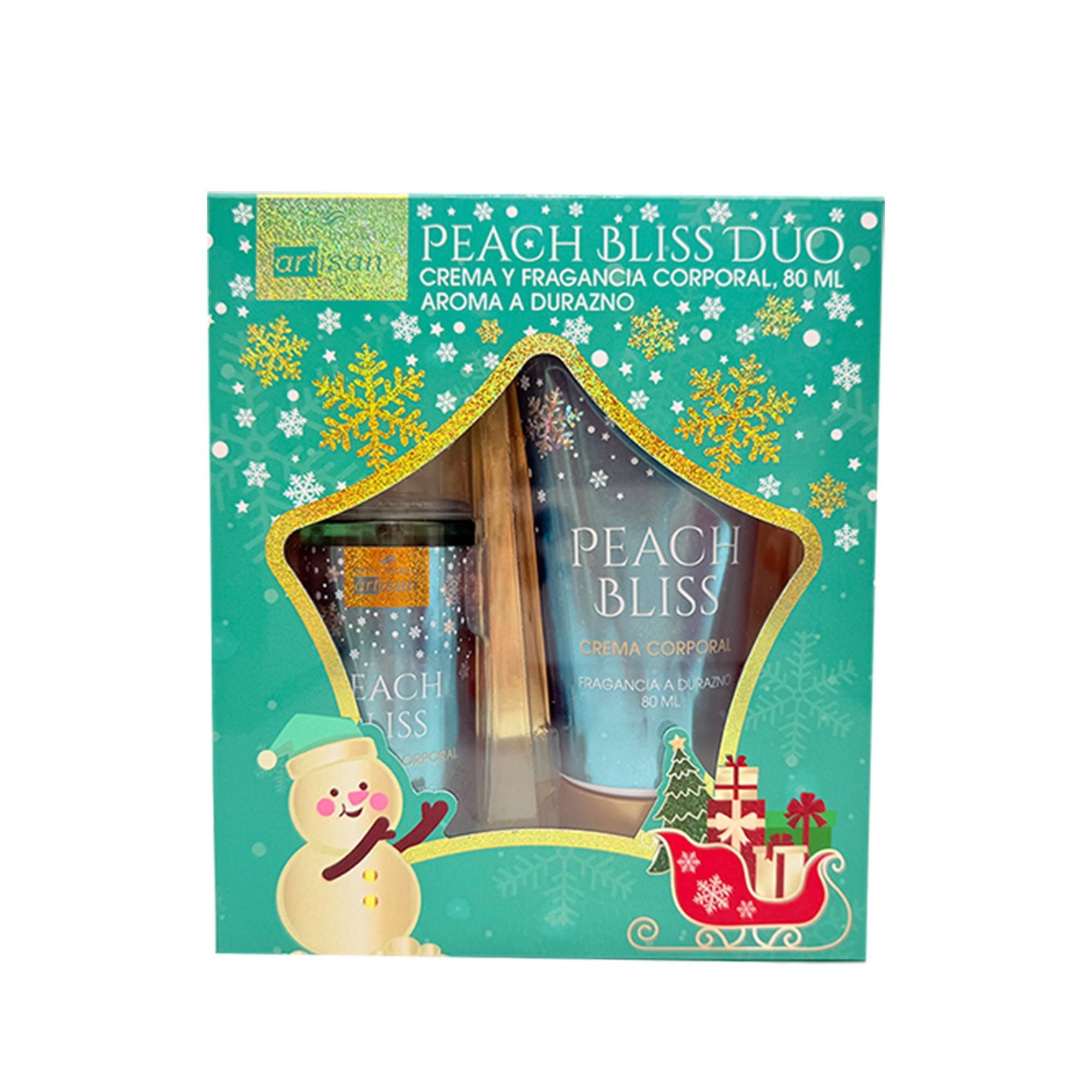 Set De Crema Y Body Mist Peach Bliss 1 Un Hello Beauty