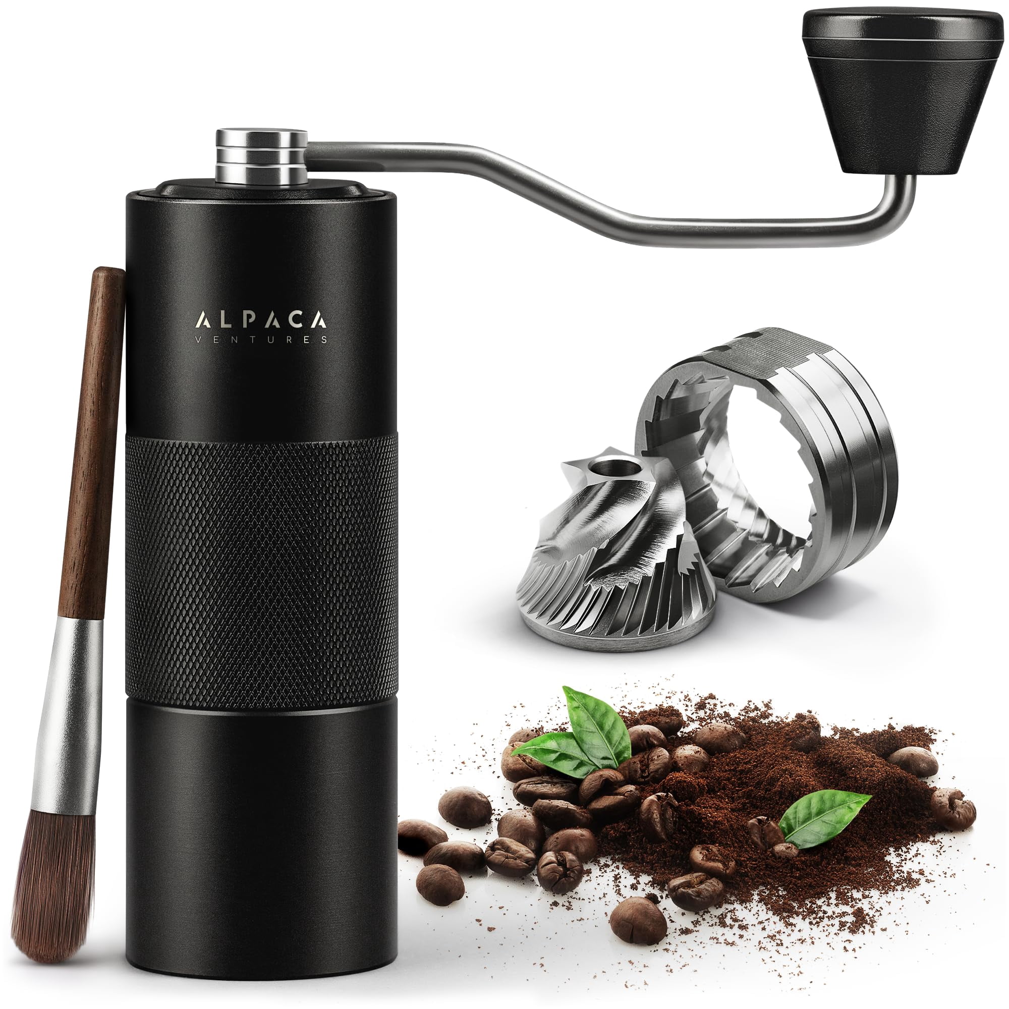 Molinillo De Café Alpaca Ventures Manual De Acero Inoxidable