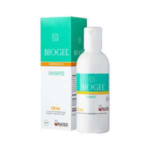 Prater - Shampoo Hidratante Biogel 2% Anticaspa Dermatitis 150Ml