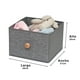 thumbnail image 3 of Caja Cubo Organizador PlegableTela Closet Ropa, 3 of 3