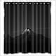 thumbnail image 1 of Cortina de ducha de diseño único, juego de cortinas de baño con ganchos, tamaño 66 x 72 pulgadas, 1 of 3