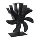 thumbnail image 2 of Ventilador Para Hogar De 7 Aspas, Quemador De Estufa De Madera, Ventilador De Circulación De Calor Para Troncos De Madera, Color Negro, 2 of 5
