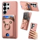 thumbnail image 1 of Funda FOXDOCK para Samsung Galaxy S26 Ultra billetera, soporte ajustable y diseño seguro-rosa, 1 of 6