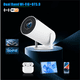 thumbnail image 3 of Proyector Mini Dorado con WIFI 6 y Bluetooth, Compatibilidad 4K 1080P, Enfoque Eléctrico, para IOS/TV Stick, Kit, 3 of 10
