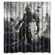 thumbnail image 1 of Cortina de ducha con diseño de The Walking Dead, juego de cortinas de baño con ganchos, tamaño 66 x 72 pulgadas, 1 of 3