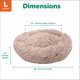 thumbnail image 3 of Cama para perros Furhaven Calming Donut recargable con funda lavable, 3 of 9