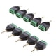 thumbnail image 1 of 10 Piezas De 3,5 Mm De 3 Polos De Audio Estéreo Vedio Macho A 3 Terminales De Tornillo, 1 of 3