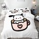 thumbnail image 5 of Pochacco Duvet Cover Japanese Anime Characters Cute Print Quilt Suite Bedroom Decoration Bedding Set l, 5 of 5