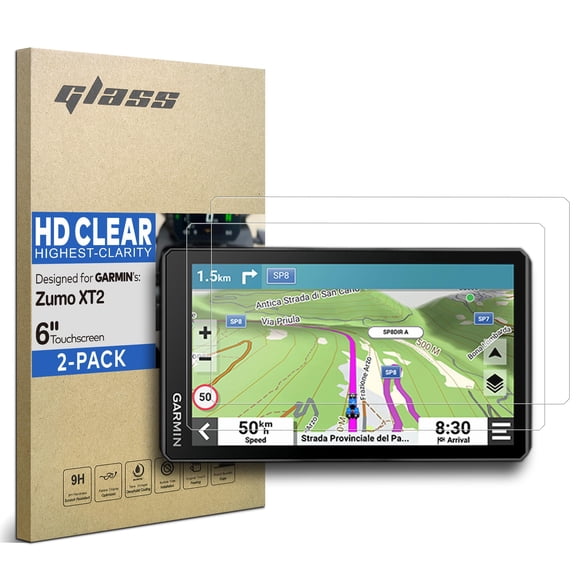 Protector De Pantalla De Cristal Templado Garmin Zumo Xt2