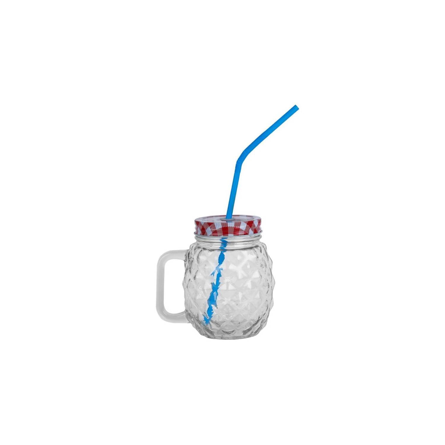 Proplastic - Jarro Vidrio 300 Ml Piña Rojo