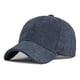 thumbnail image 1 of Gorra 100% Algodón Cotelé Jockey Unisex Clásico Casual azul marino Única, 1 of 6