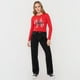 thumbnail image 4 of Polera Mujer Manga Larga Rojo Local Print Corona, 4 of 5