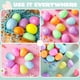 thumbnail image 5 of Huevos de Pascua de plástico JOYIN, 50 unidades, 6 colores, 5,8 cm, para caza de Pascua, 5 of 7