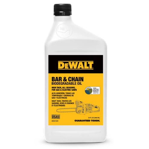 Aceite De Motosierra Dewalt Biodegradable 946 Ml