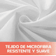 thumbnail image 3 of Juego sabanas 1 plaza homely 100 gsm 4 piezas color blanco, 3 of 3