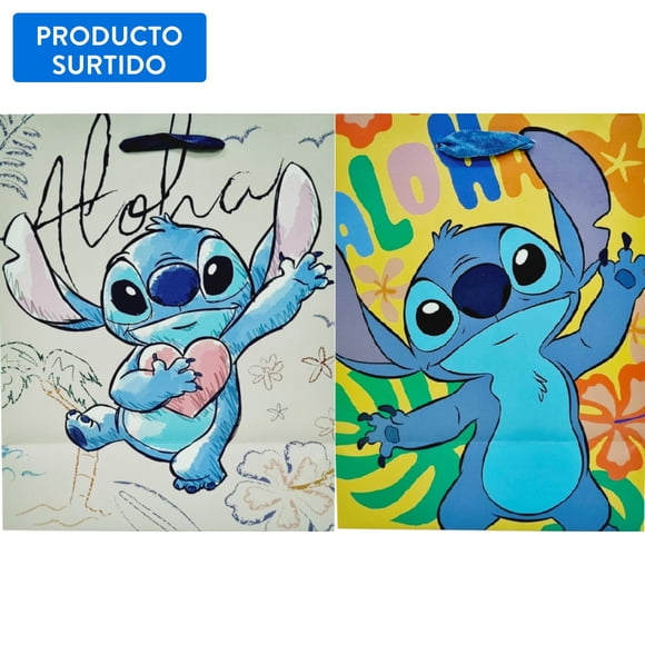 bolsa de regalo mediana stitch, Ascott, color surtido 1 un