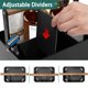 thumbnail image 4 of Organizador portátil Shower Caddy BYUNER para dormitorio y baño, negro, 4 of 6