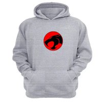 Genérico - Polerón Canguro Thundercats Gris Claro Talla Xl Unisex