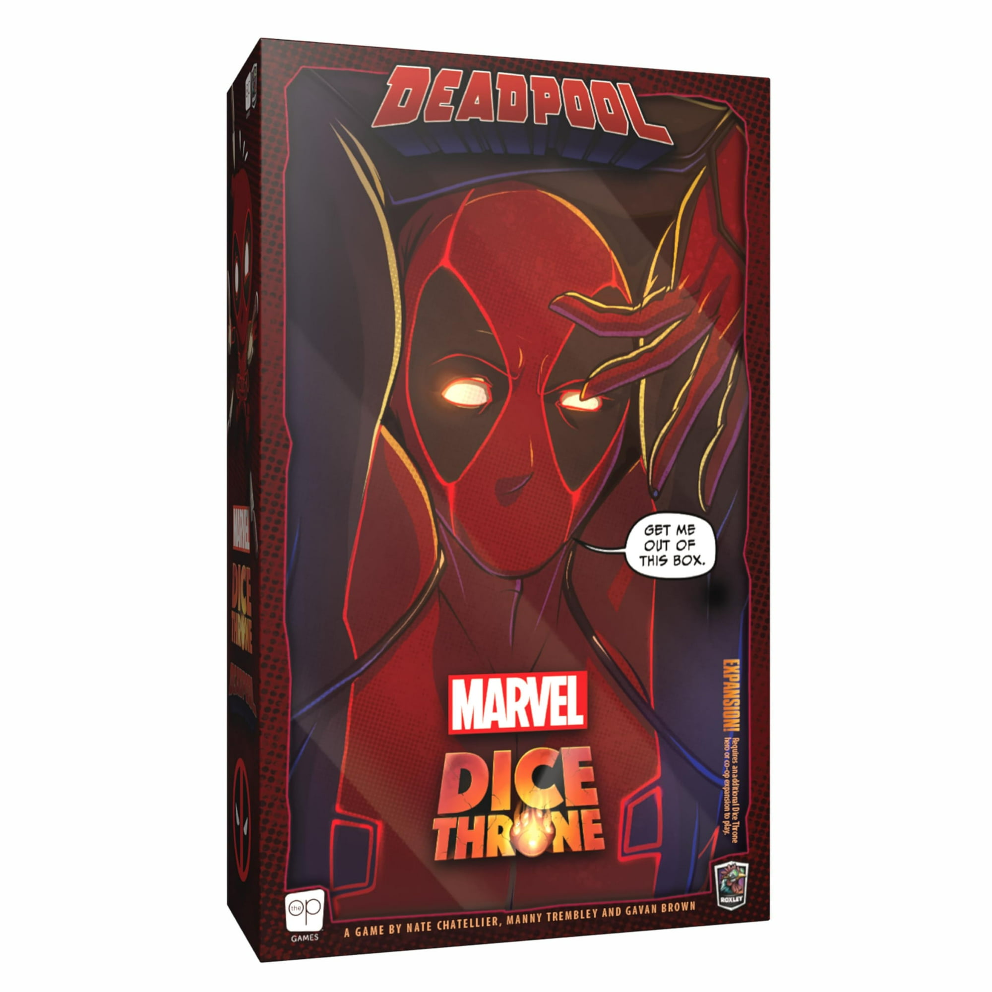Juego De Batalla Rodante Usaopoly Marvel Dice Throne Deadpool