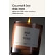 thumbnail image 5 of Vela con aroma a sal y piedra, azafrán y cedro, 250 ml, 50 h, quemada, 5 of 7