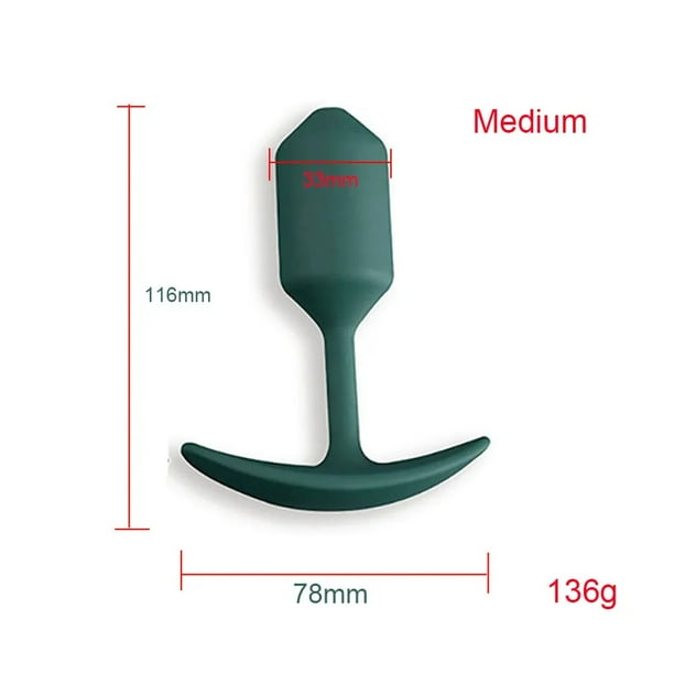 3pcs/Set Anal Plug With Balls Wearable Butt Plug Anal Heavy Training Prostate Massage Anal Sex Toys For Women Men Beginner