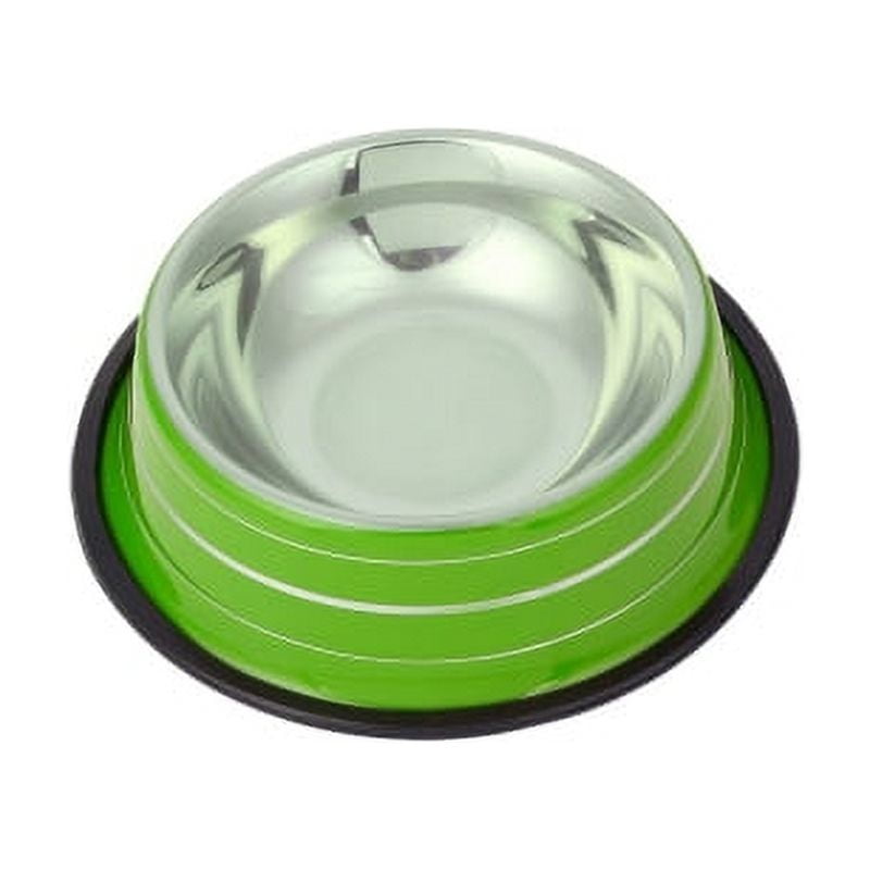 Genérico - Plato Antideslizante Para Mascotas Tamaño Extra Grande Verde