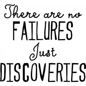 Rienda Libre Graphics - Decomural No Failures Inspirational Ws-41495