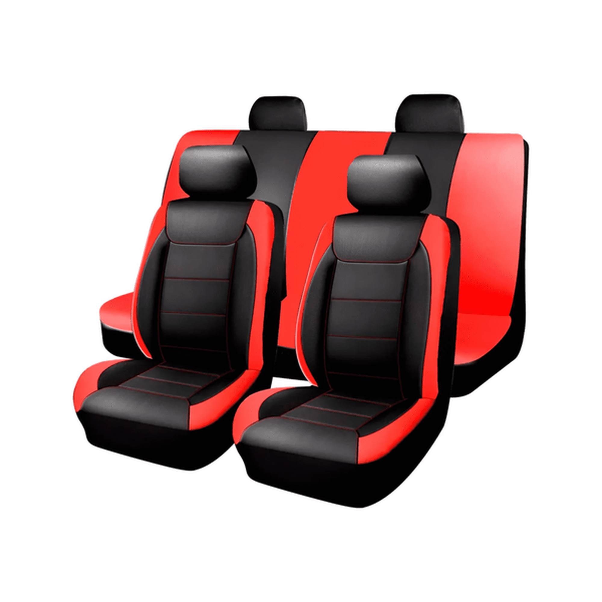 Genérico - Funda Asiento Ecocuero Universal Premium Cubre Asientos