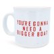 thumbnail image 2 of Taza de cerámica estilo camper Silver Buffalo Jaws 600 ml, 2 of 9