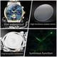 thumbnail image 2 of Reloj Cronógrafo de Lujo para Hombre Fase Lunar Movimiento Cuarzo para uso diario, 2 of 3