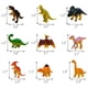 thumbnail image 3 of Decoración para tartas, diseño de dinosaurio GLAHORSE, 26 unidades, con huevos, hojas y árboles, 3 of 7