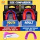 thumbnail image 3 of Protector bucal Oral Mart azul/rojo para niños, karate, fútbol, 3 of 6