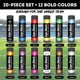 thumbnail image 2 of Barras Eye Black Warmify, 20 piezas, para fútbol y béisbol, 2 of 3