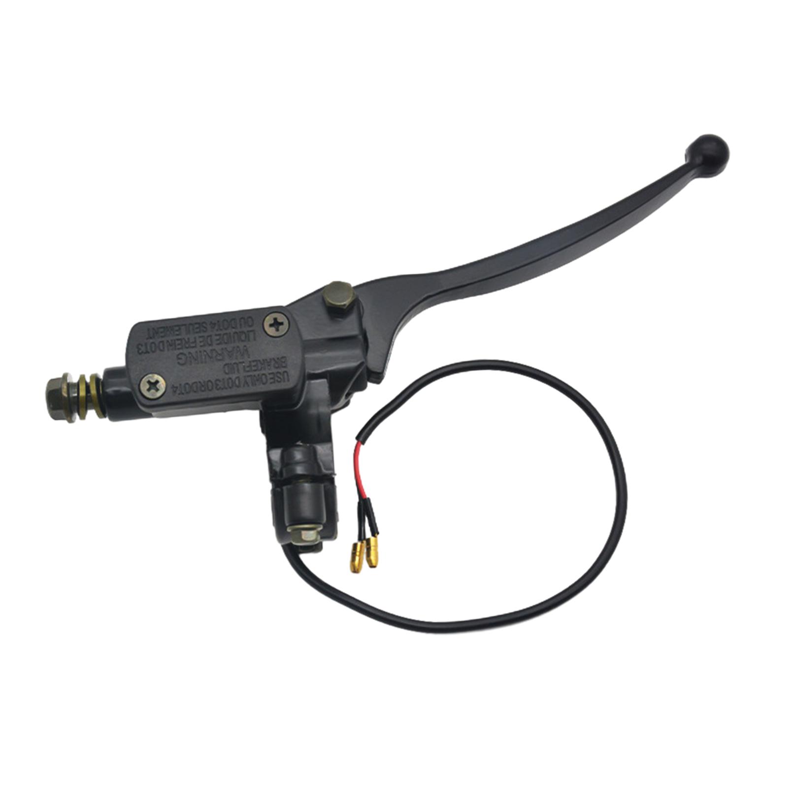 Magideal - Bombas De Freno Delantero, Cilindro Maestro Que Reemplaza La Pieza De Reparación, Palanca De Freno Hidráulica De Bomba Principal Duradera Y Resistente , 8Mm Delantero Der 8Mm Delantero Derecho