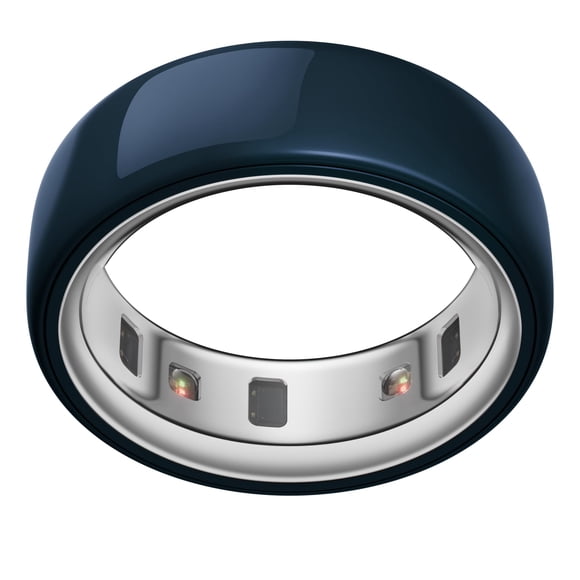 Anillo Oura 4 de cerámica Midnight, talla 7, sueño, actividad e IA