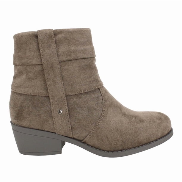 Botín New Walk Niveles Microfibra Taupe