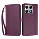 thumbnail image 3 of Funda Cartera Trébol para Motorola Edge 70 Pro con Ranuras Tarjetas y Carga Inalámbrica Violeta, 3 of 6
