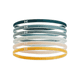 thumbnail image 1 of MINI BANDAS DE CABEZA UNDER ARMOUR PAQUETE DE 6 | 1286016-716 - Talla 00, 1 of 4