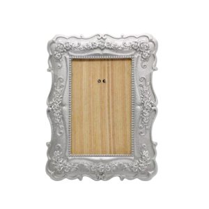 Magideal - Marco De Mural De Pared 1:12, Marco De Pintura, Accesorios De Bricolaje, Marco De Fotos En Miniatura Para Decoraciones De Paisaje, Suministros De Mode , Blanco