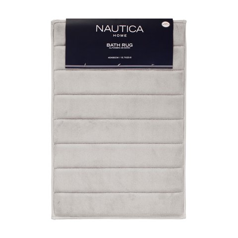 Alfombra De Baño Nautica Home 40X60Cm Coralina Ultra Suave Gris